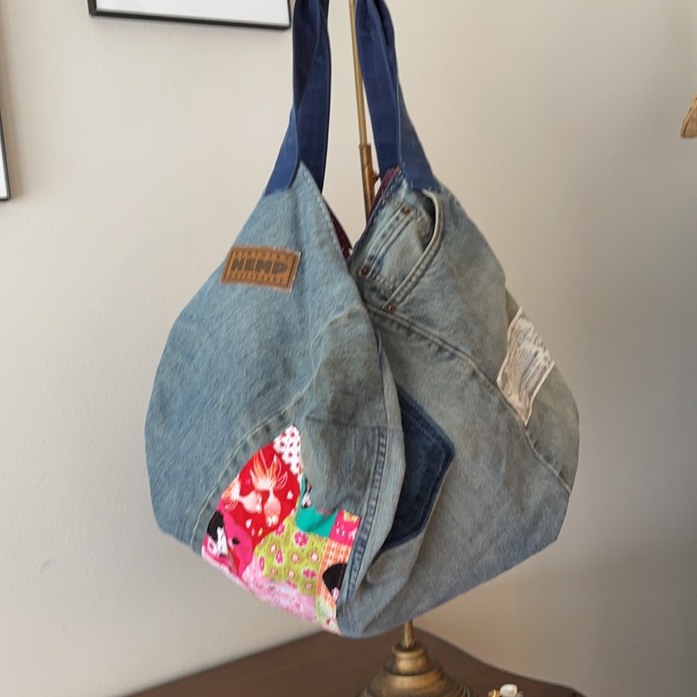 Custom Vintage Jean Handbag New Never Used
